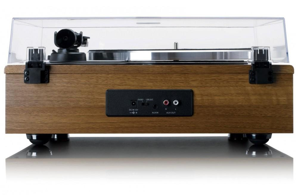 Lenco Ls-410Wa Plattenspieler mit Lautsprechern und Bluetooth in Weiß - Bild 3
