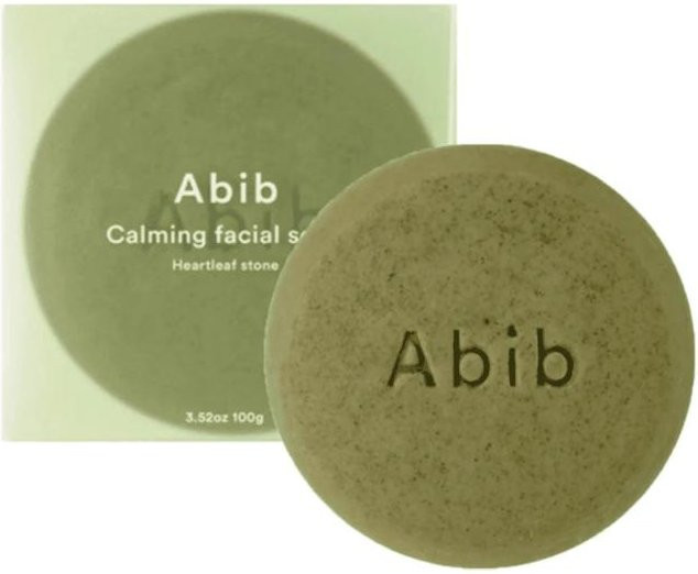 Abib Heartleaf Stone Gesichtsseife, 100g, mit Houttuynia Cordata - Bild 1