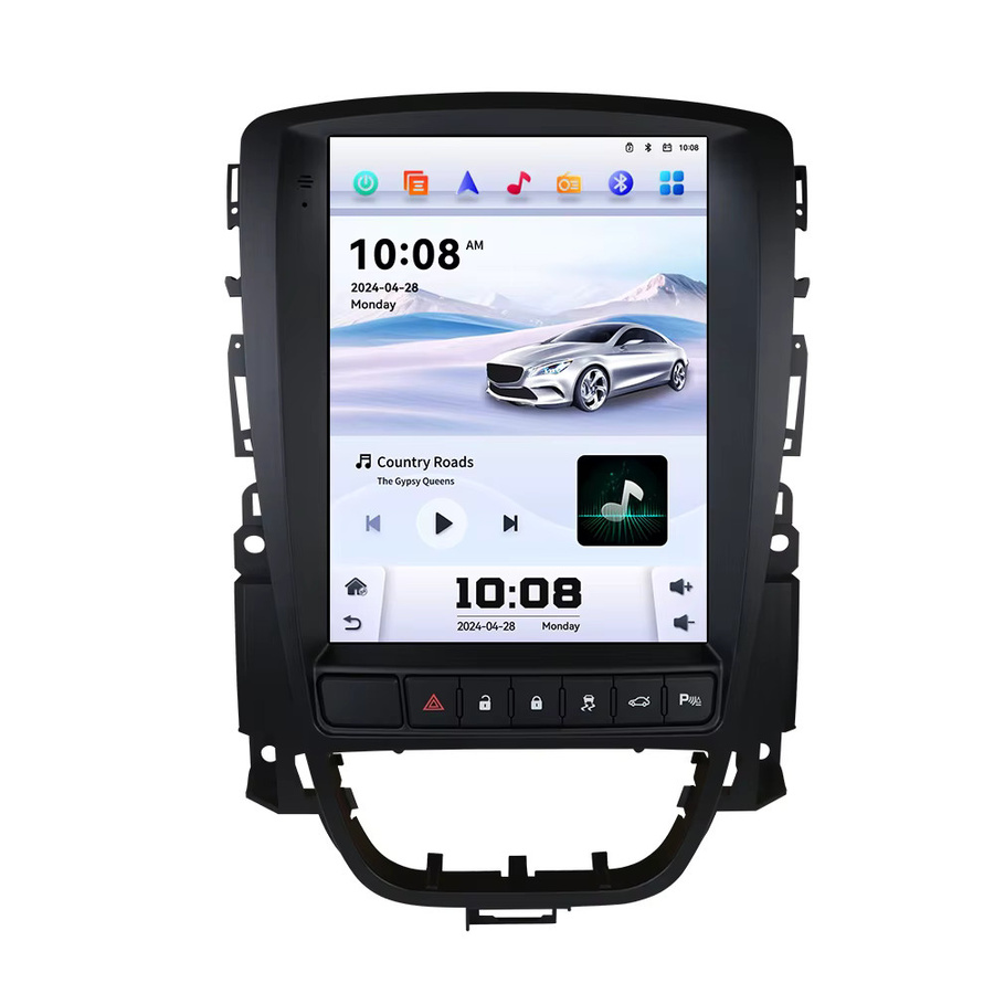 Hizpo Android Autoradio im Tesla-Stil für Opel Astra J und Buick Verano 2009 - 2015 mit GPS-Navigation und Carplay in Schwarz - Bild 5