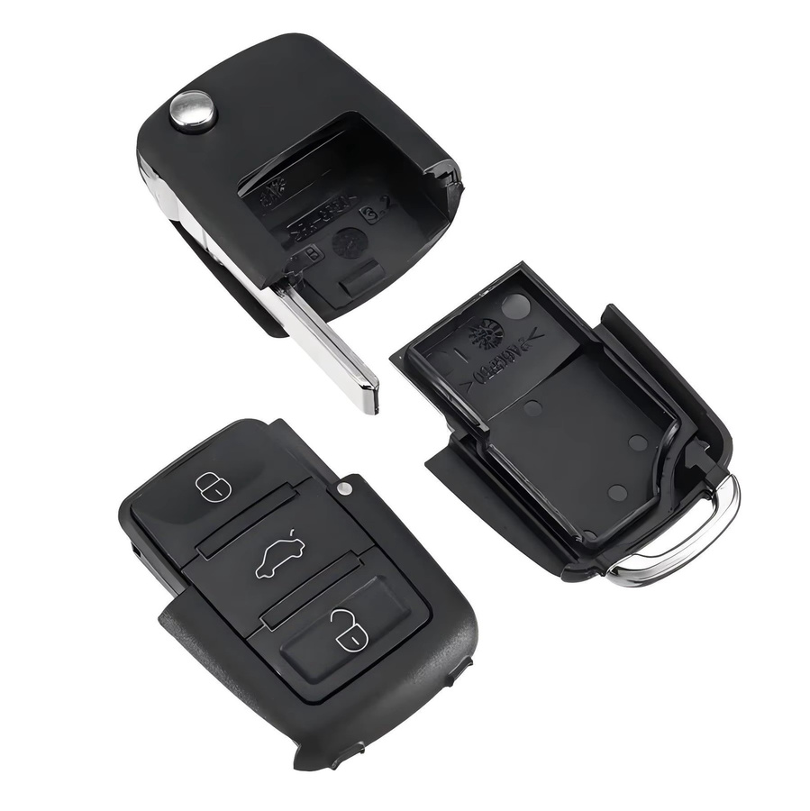 Zimir Mini-Versteck-Safe Auto-Schlüssel-Dummy in Schwarz mit Geheimfach für Geld, Pillen und Münzen - Bild 3