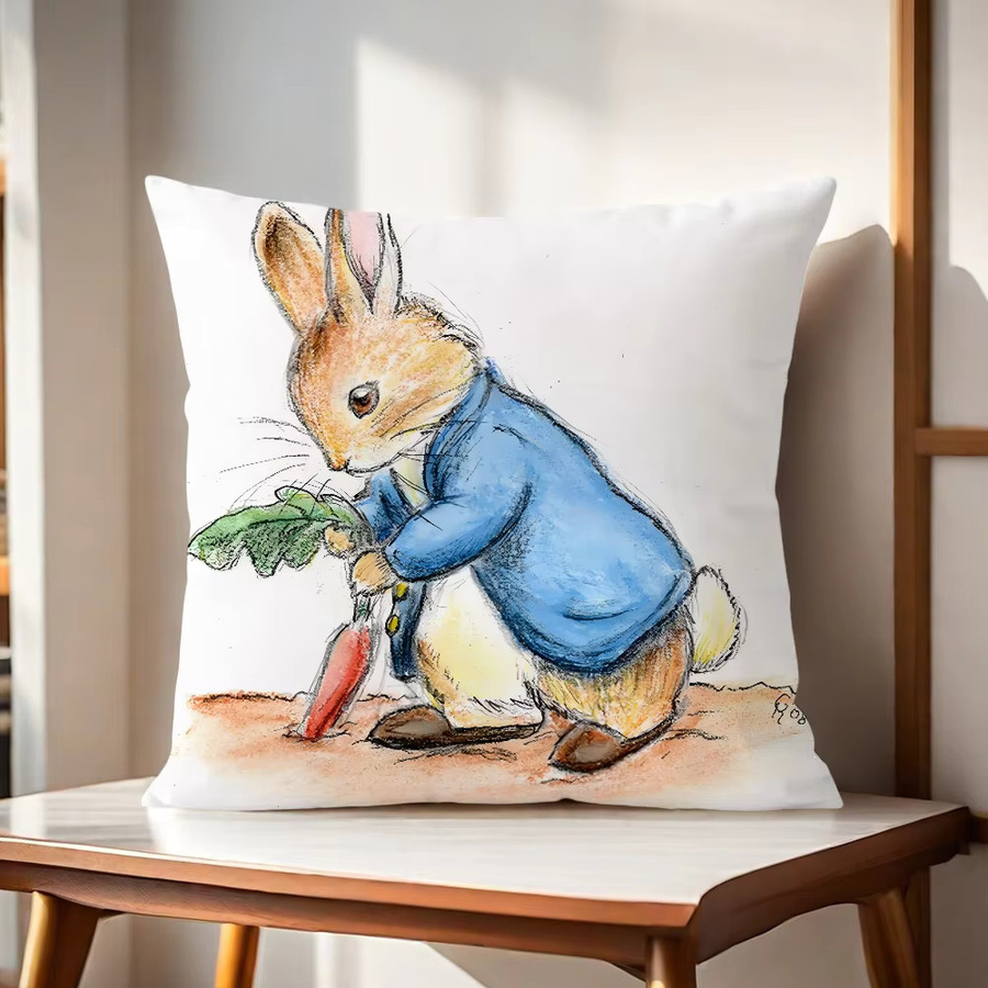 R-Rabbit Kissenbezug für P-Peter Sofa als weiche Cartoon-Schutzhülle zur Dekoration - Bild 2