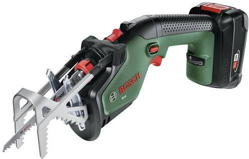 Bosch Keo Akku-Astsäge 18V in Grün/Schwarz inklusive Akku und Ladegerät - Bild 2