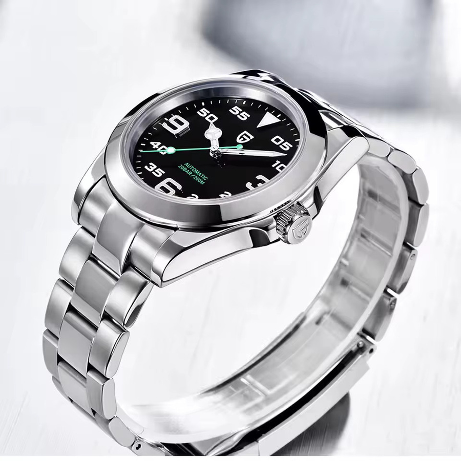 PAGANI DESIGN Automatik-Armbanduhr, Edelstahl, Saphirglas, 40 mm, Herren - Bild 3