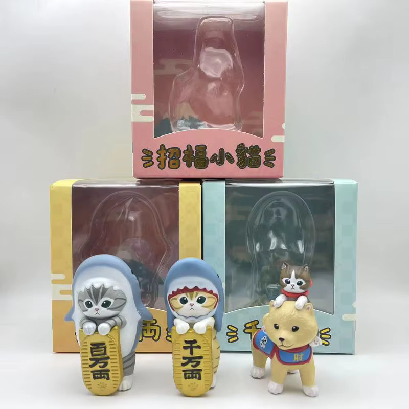 Mofusand Lucky Cat Action Doll, Actionfigur - Bild 2