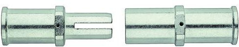 Harting Crimpkontakt 350A Buchse aus Messing in Silber, Artikelnummer 09110006243 - Bild 1