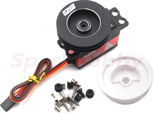 KINGMAX SW22HV V2 Winch-Lenkservo, Digital, Hochspannungs-Metallgetriebe, Schwarz - Bild 1