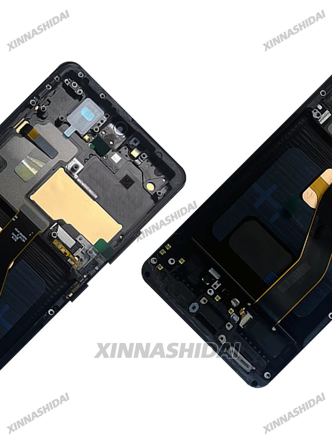 Samsung Galaxy S21 Ultra OLED Display mit Rahmen und Digitizer in Schwarz - Bild 3