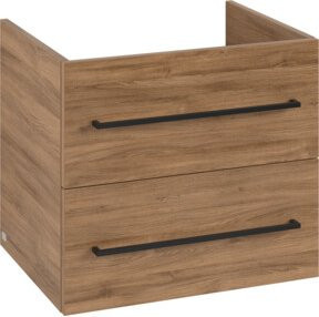 V&B Waschtischunterschrank Avento in Blau, B/H/T: 58 x 48,4 x 48,4 cm - Bild 1