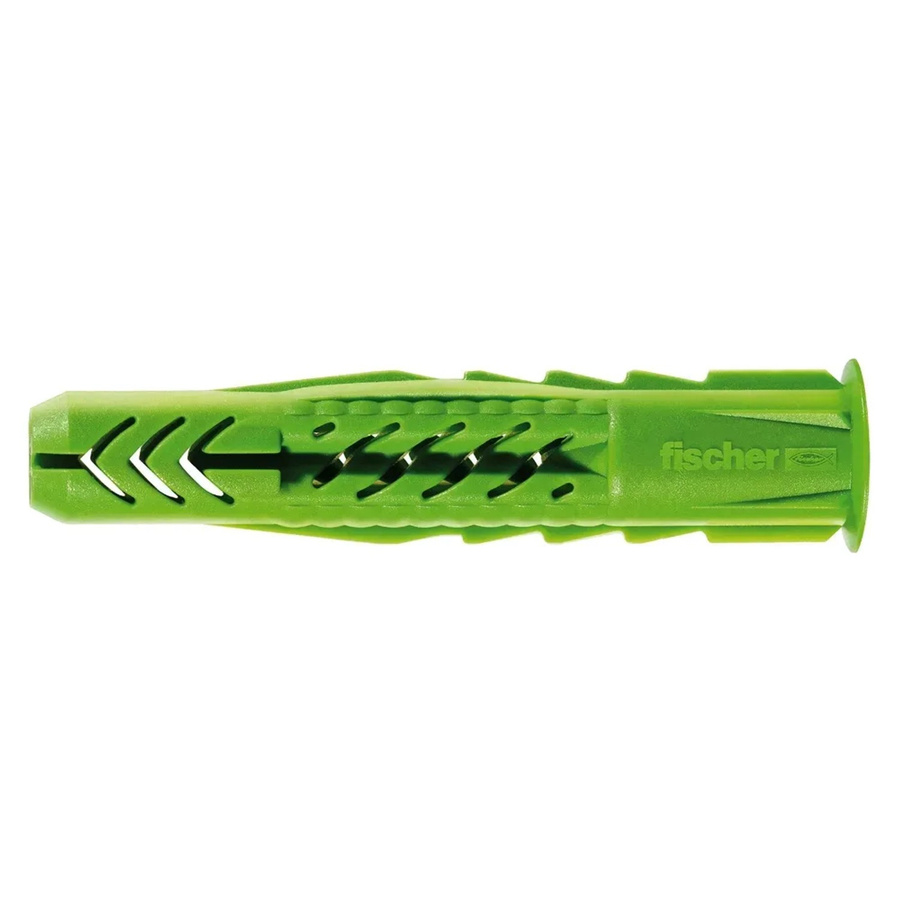 Fischer Universaldübel UX 8 x 50 R Green aus Nylon mit Rand, 40 Stück - Bild 2