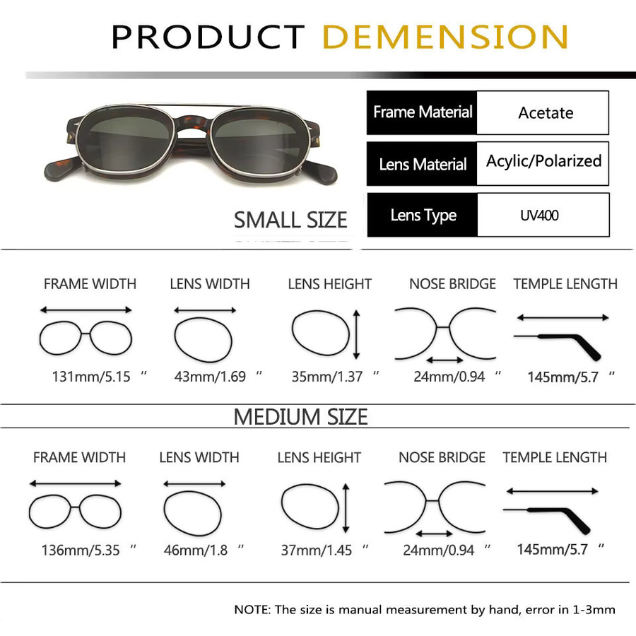 ESNBIE Korrektionsbrille, Acetat, Vollrand, rund, Unisex - Bild 2
