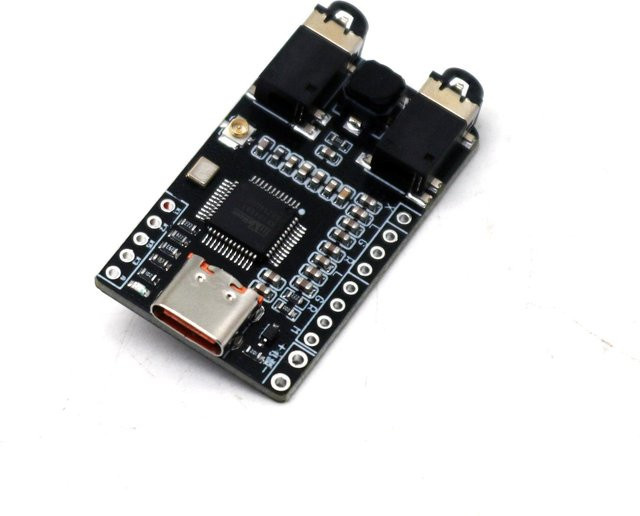 Dykbcells BP1048 Bluetooth 5.3 DSP Tuning Audio Board mit EQ, USB und AUX Stereo Sound Card in Schwarz - Bild 1