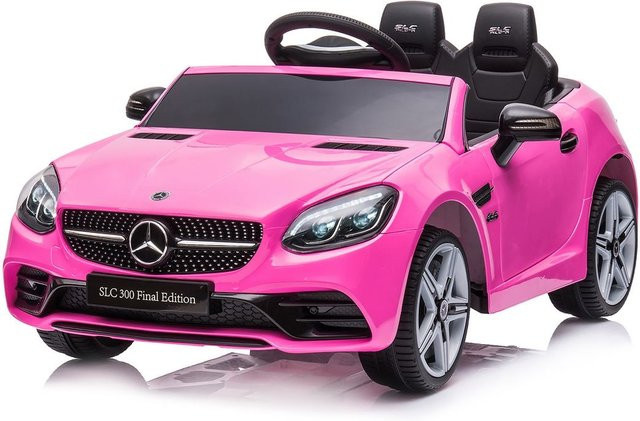 Chipolino Mercedes-Benz SLC300 Kinder Elektroauto pink mit Fernbedienung - Bild 1