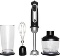 Wilfa Stabmixer Essential Power SM-1000FP in Schwarz und Silber mit 1000W - Bild 1