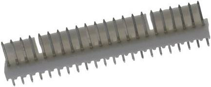 Molex Einbau-Stiftleiste Standard mit 22 Polen und 2,54 mm Rastermaß in Transparent - Bild 1