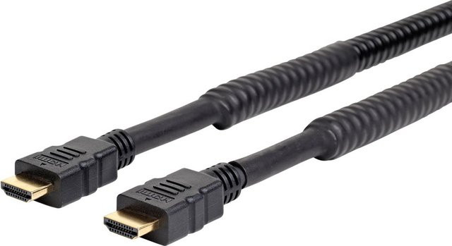 VivoLink Pro Armouring HDMI-Kabel Schwarz, HDMI männlich zu HDMI männlich, Länge: 7,5 m - Bild 1