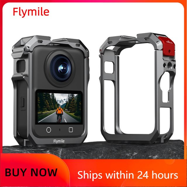 Flymile Kamera-Erweiterungskäfig Metallkäfig und Multifunktionshalterung für DJI OSMO 360 - Bild 1