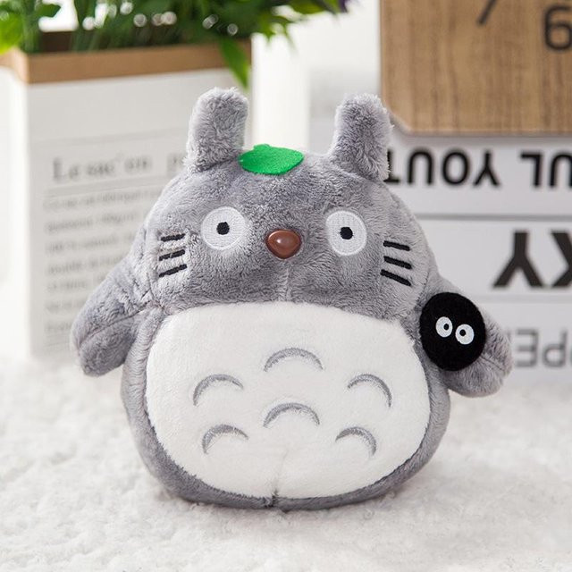 Yiran Furniture Chinchilla Bohne, Plüschtier Greifpuppe, Grau, 15cm, ab 14 Jahren - Bild 1
