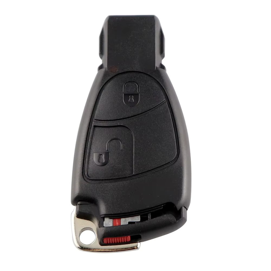YIQIXIN Ersatzgehäuse für Mercedes Benz Auto Schlüssel Fernbedienung Shell Fob in Schwarz - Bild 2