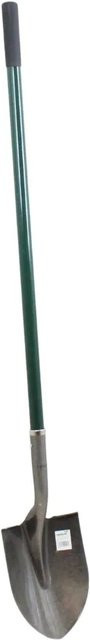 Galaflor Spatenschaufel mit Fiberglasstiel in Silber und Grün, Höhe: 143 cm - Bild 1