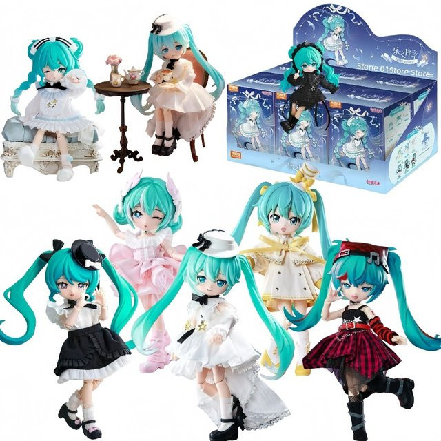 Blokees Hatsune Miku Vocaloid, Anime-Figur, Blind Box, 14cm - Bild 1