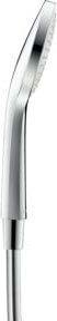 Duravit Handbrause 1jet 110 Regendusche mit Anti-Kalk-Funktion in Chrom und Weiß, Durchmesser: 245 mm - Bild 1