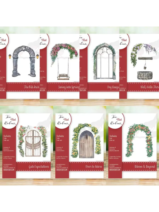 Gateway of Moments Metall-Stanzformen für DIY Scrapbooking und Basteln in Silber - Bild 2