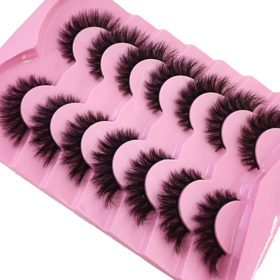 HBZGTLAD Wimpern, 3D-Kunstnerz, Black, Unisex - Bild 3
