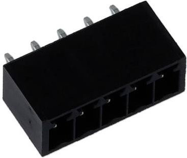 Molex Printklemme 395011005 mit 5 Polen in Schwarz - Bild 1