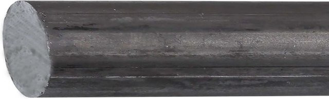 Arcansas Rundstange aus Stahl in Silber/Grau, Durchmesser: 8 mm, Länge: 200 cm - Bild 1