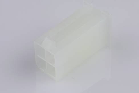 Molex Buchsengehäuse-Kabel in Weiß mit 4 Polzahl und 4,2 mm Rastermaß - Bild 1