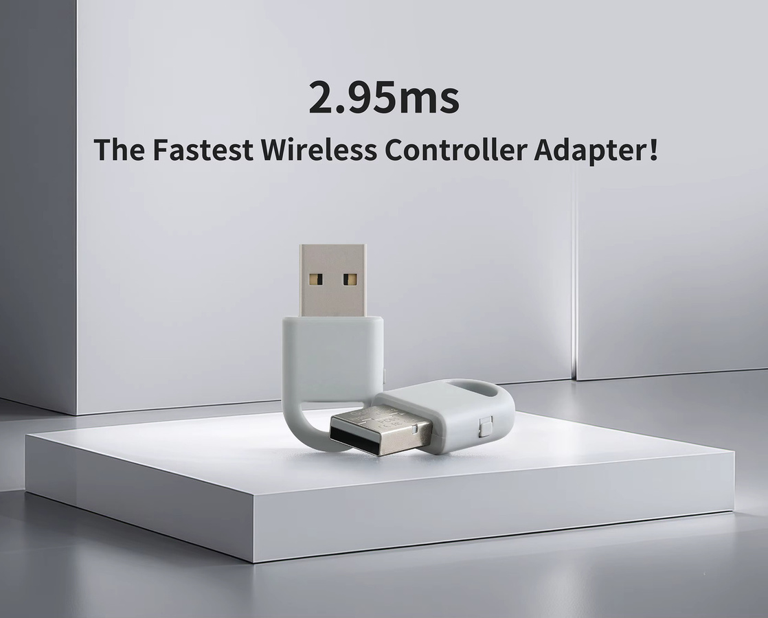 GuliKit Hyperlink 2 Wireless Controller Adapter Empfänger in Weiß für Xbox One, Xbox Series und PC - Bild 3