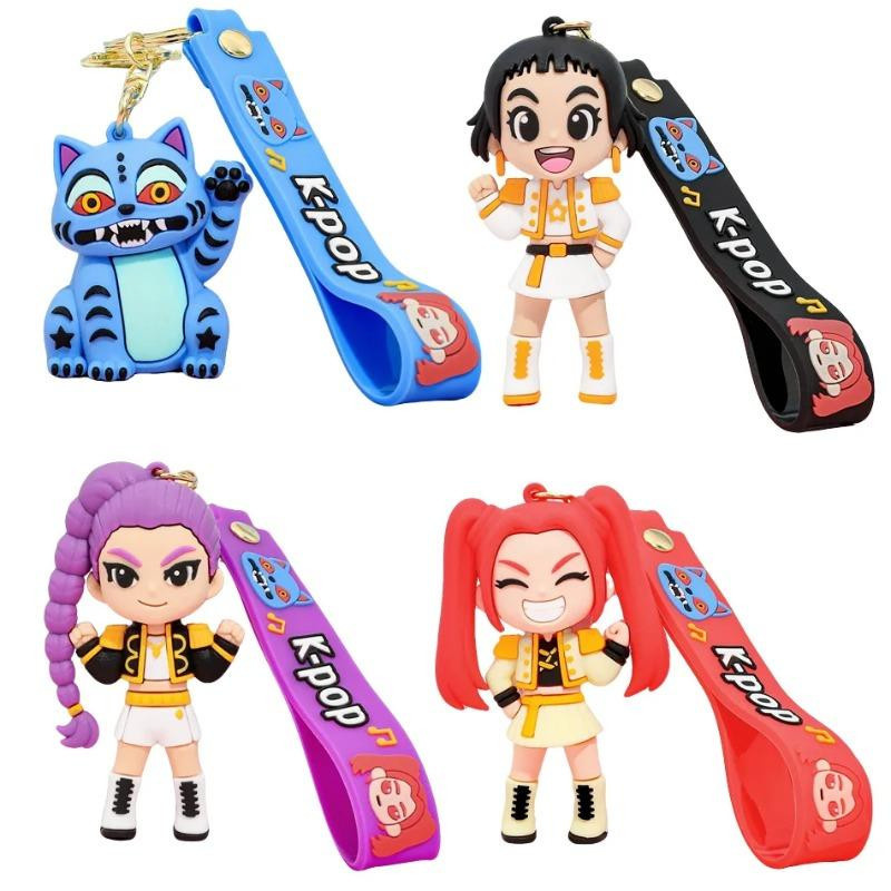Yiran toy 1 KPOP Dämonenjäger Tiger Charakter Schlüsselanhänger PVC - Bild 3