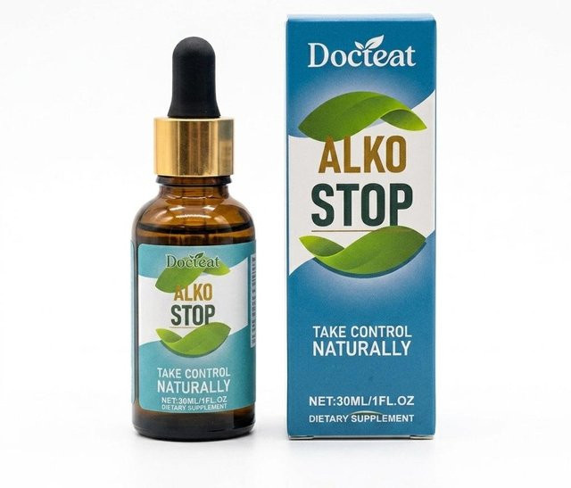 Docteat ALKO STOP Tropfen, 30 ml - Bild 1