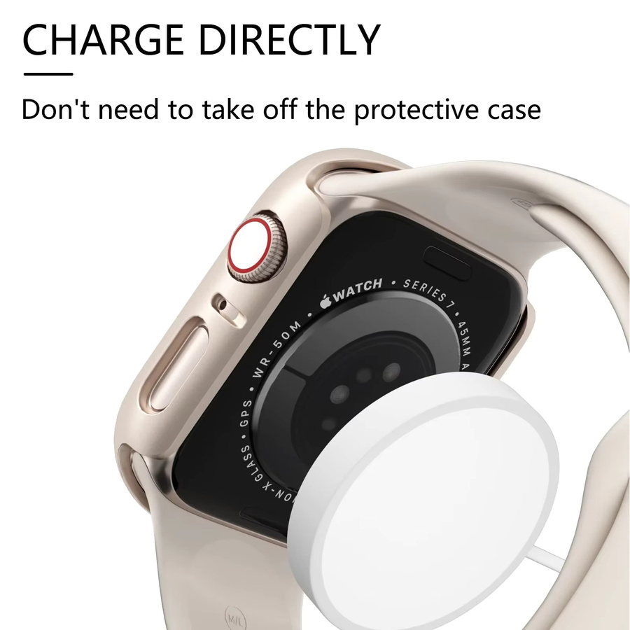 Hiyii Smartwatch Zubehör, Glasgehäuse für Apple Watch, PC - Bild 2