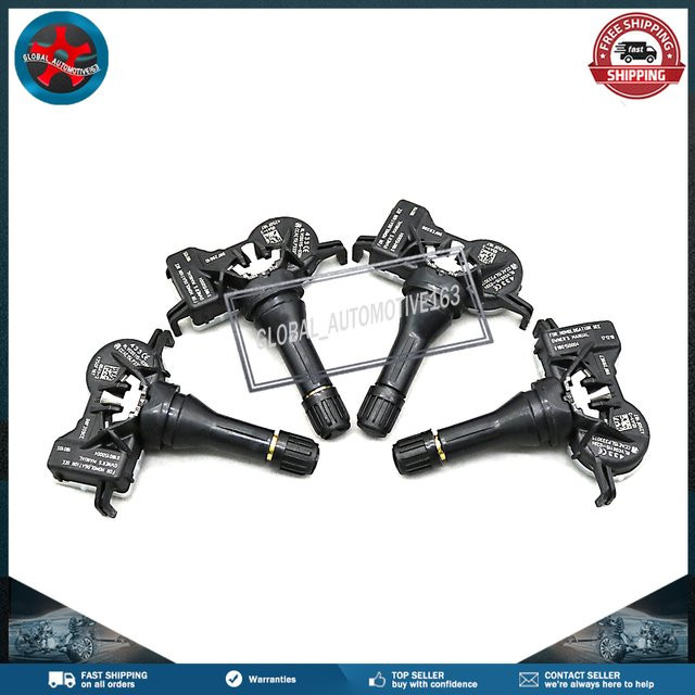 GANGLE Reifendruckkontrollsensor Schwarz für Mitsubishi Outlander Pajero L200 Lancer Asx und Fiat Toro - Bild 1