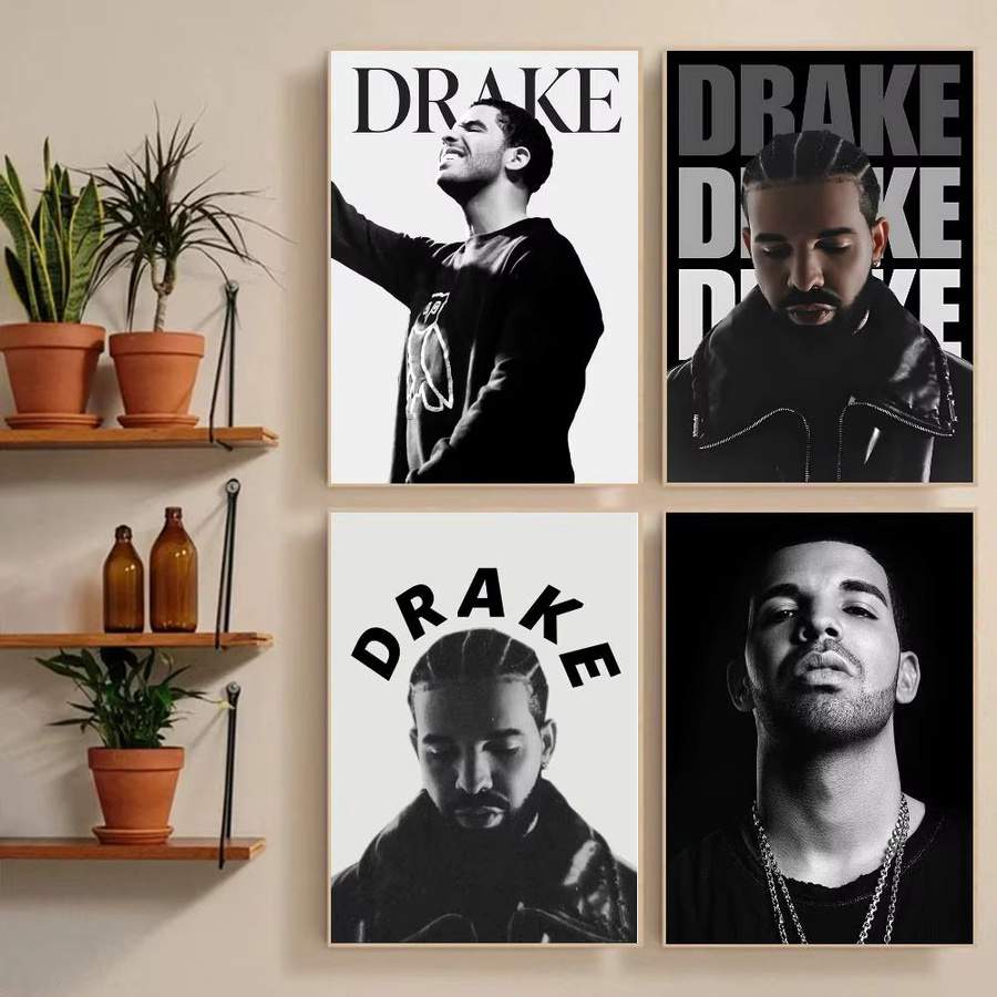 Aubrey Drake Graham Poster-Aufkleber wasserfeste Wandkunst für dein Wohnzimmer oder Schlafzimmer - Bild 2