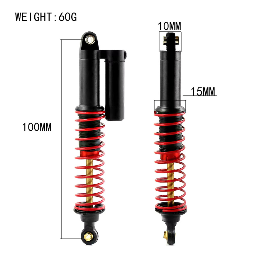 RS Unterdruck Stoßdämpfer Doppel Dämpfer, Metall, 2-teiliges Set - Bild 2