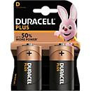 Duracell Plus D Alkali-Mangan Batterien 1,5 V, 2 Stück - Bild 2