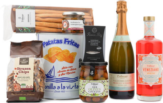 Dallmayr Präsente Snacks Antipasti Prosecco - Bild 1