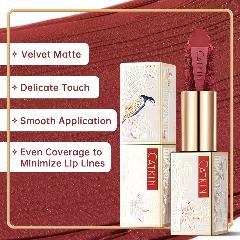 CATKIN Dreamworld Carving Lippenstift, Satin, 3,7 g - Bild 3