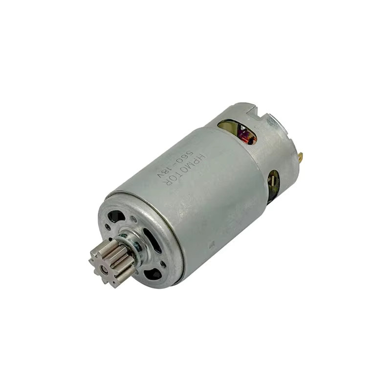 ABJN Ersatzmotor für Teeblatt-Scheren und Heckenscheren, 18/24 V, gebürsteter Motor mit 9-Zahn-D-Typ-Trimmer, Farbe: Silber - Bild 2