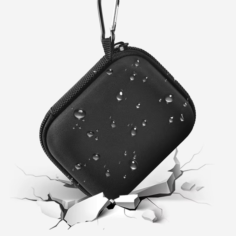 Tragbare EVA-Netztasche zur Aufbewahrung für FLEXTAILGEAR Mini MP2 Pro Max und ETENWOLF AIR 3 Tiny Pumpen in Schwarz und Orange - Bild 5