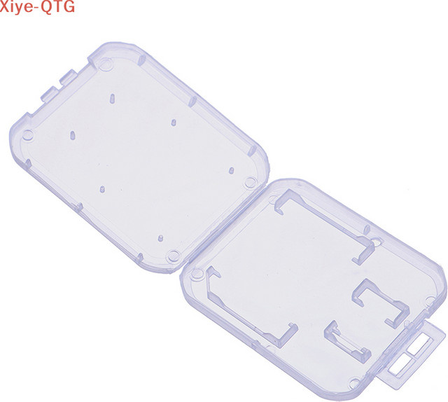 SDJZT 10er Set Speicherkarte Schutzboxen für Micro SD und TF Karten in Transparent - Bild 1