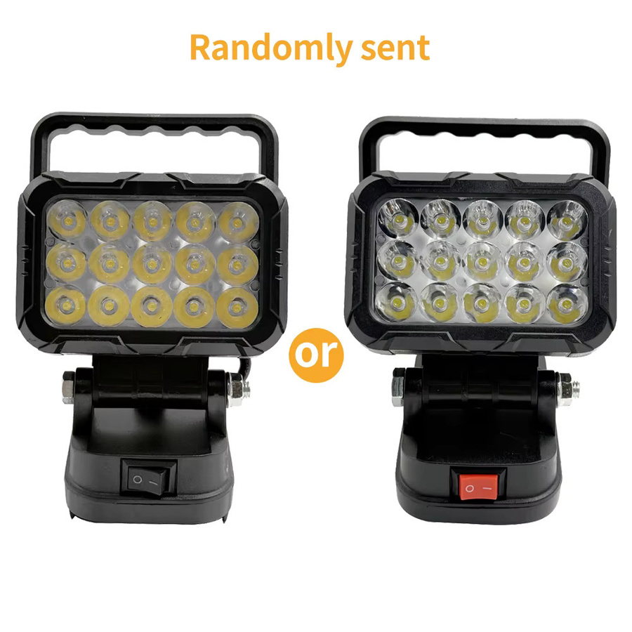 Makita LED-Arbeitsscheinwerfer für 18 V Lithium-Batterie, Schwarz - Bild 2