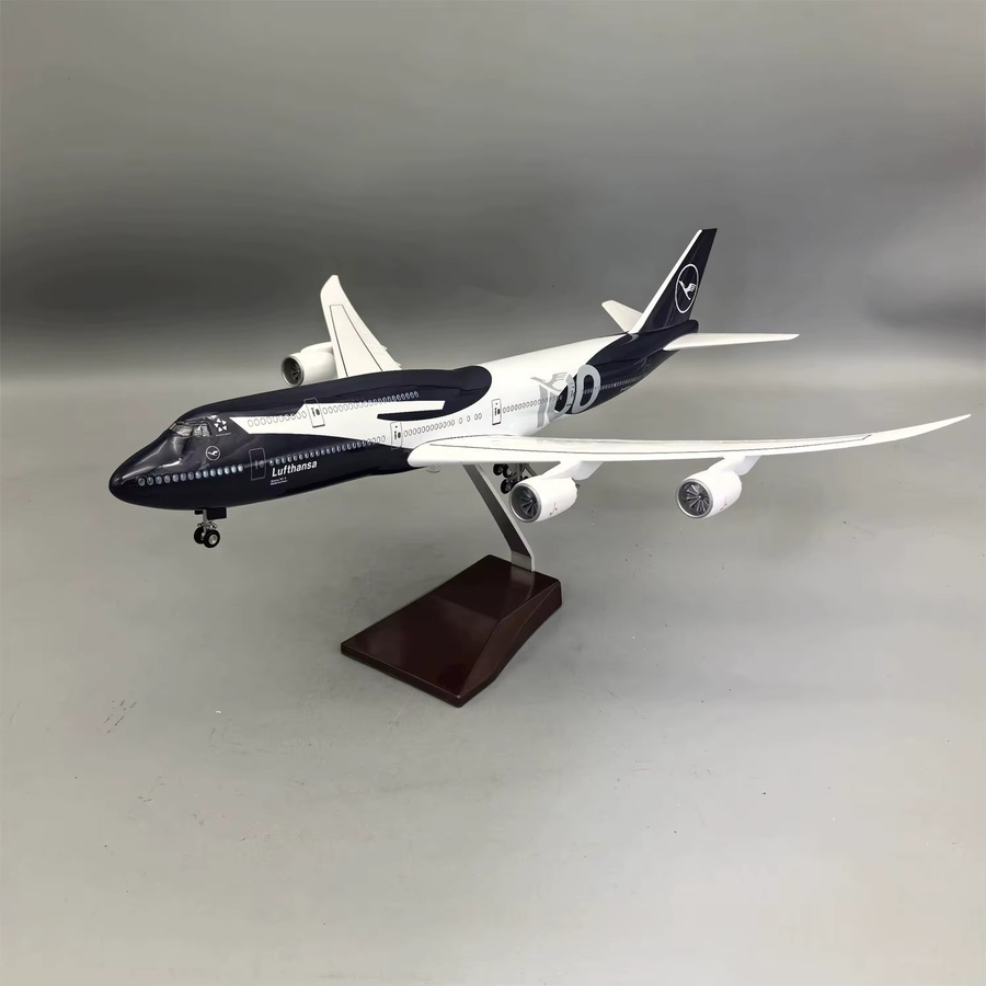 ZOCO Lufthansa 100-Jahre-Jubiläums-Serie A350 Modellflugzeuge, Druckguss-Modellbausätze aus Harz - Bild 2