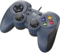 Logitech F310 Gaming Controller Gamepad für PC in Blau und Schwarz mit USB-A Anschluss - Bild 1