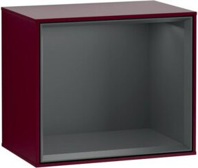 V&B Regalmodul Finion in Blue Peony Matt mit LED-Innenbeleuchtung, B/T/H: 41,8 x 35,6 x 27 cm - Bild 1