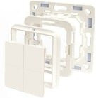 Busch-Jaeger Adapter für Shelly Wall Switch und Blu Wall Switch 4 Wandtaster in Weiß - Bild 1