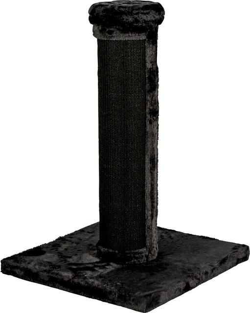 dobar Premium Katzen Kratzbaum Scratchy aus Pappelholz in Anthrazit mit Höhle und Spielball, H: 100 cm, B: 60 cm, T: 60 cm - Bild 1