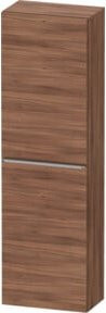 Duravit Halbhochschrank D-Neo in Braun mit 1 Tür und 4 Einlegeböden, Wandmontage, B/T: 40 x 24 cm - Bild 1